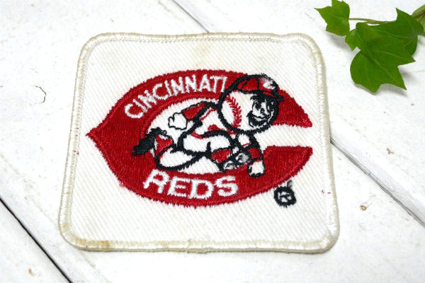 US 野球 メジャーリーグ CINCINNATI REDS ヴィンテージ・ワッペン 刺繍 アップリケ