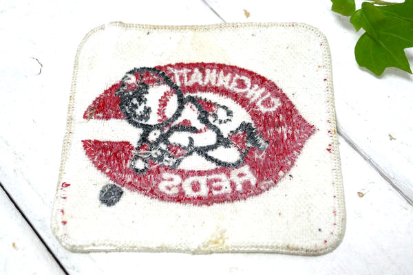US 野球 メジャーリーグ CINCINNATI REDS ヴィンテージ・ワッペン 刺繍 アップリケ