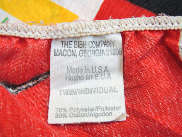 【ジュラシックパーク】恐竜柄・キャラクター生地・ユーズドシーツ(ボックスタイプ) USA