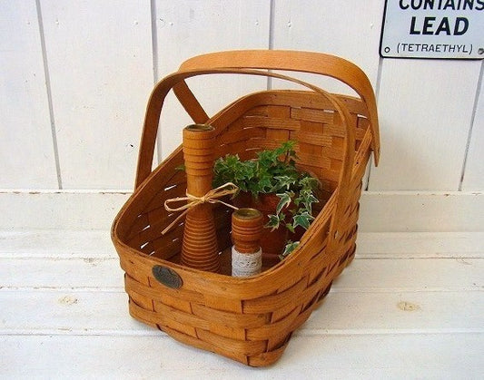 【PETERBORO BASKET CO】木製・バスケット/ウッドバスケット USA