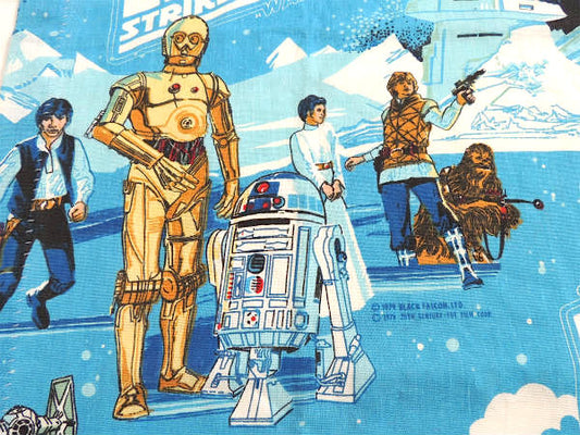 【スターウォーズ エピソード5】帝国の逆襲・1970年製・ヴィンテージ・カーテン/生地 USA