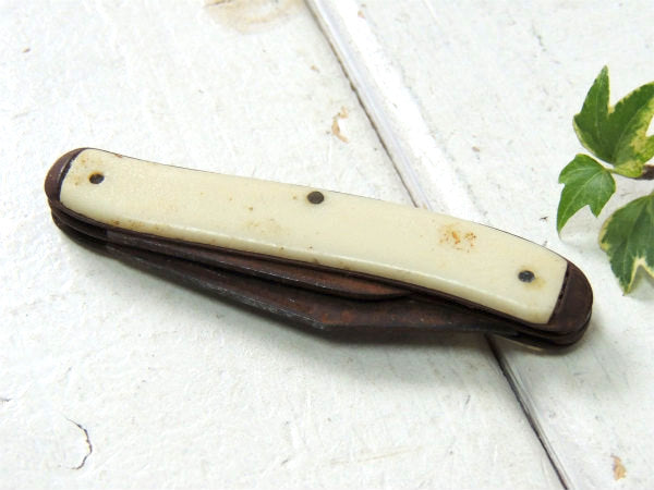 USA・2徳・アドバタイジング・ヴィンテージ ・折り畳み式・ポケットナイフ・刃物・アメリカビンテージ