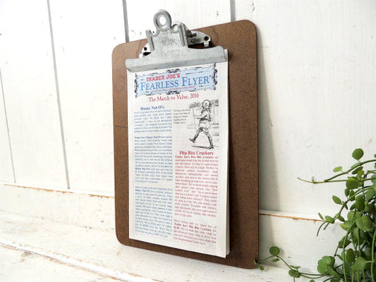 【A&W・U.S.A.】クリップボード・バインダー・工業系/ステーショナリー/オフィス雑貨