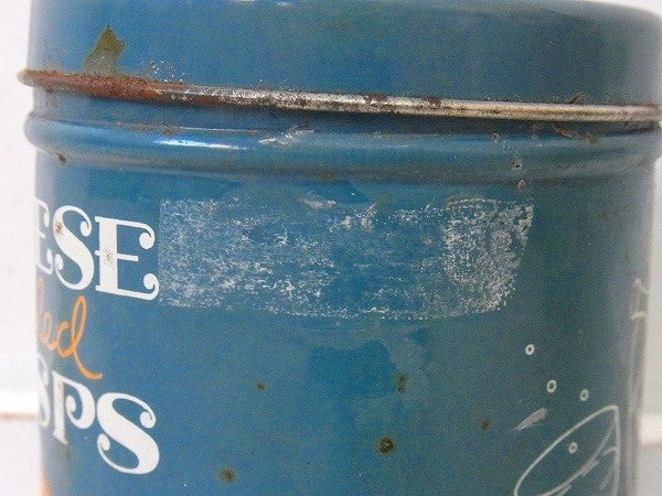 【CHEESE KRISPS】ホーランド製・アンティーク・キャンディー缶/ティン缶