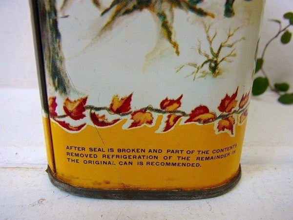 バーモント・メープルシロップ・ヴィンテージ・ティン缶　USA