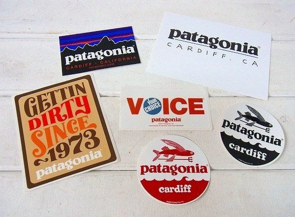 【Patagonia】パタゴニア・カーディフ店・キャンバスバッグ&ステッカーetc1枚付き