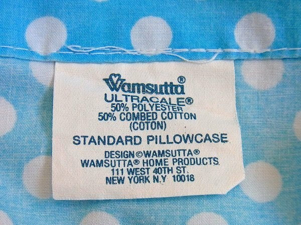 ミッキー&ミニー&ドナルド・水玉柄ヴィンテージ・ピロケース/枕カバー USA