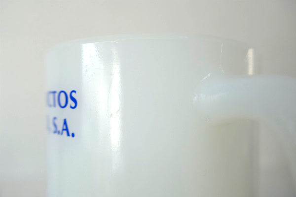 クライスラー アメ車 AUTO PRODUCTOS DEL PACIFICO S.A. 自動車 ノベルティ グラスベイク ミルクガラス ヴィンテージ マグカップ 食器