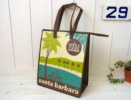 【WHOLE FOODS】ホールフーズ・サンタバーバラ・保温保冷バッグ/エコバッグ