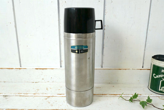 THERMOS サーモス ステンレス 70's ヴィンテージ 魔法瓶 水筒 1クォート アウトドア