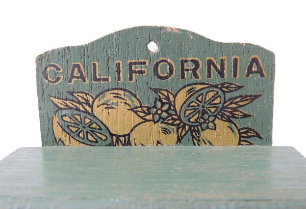 CALIFORNIA カリフォルニア・木製・アンティーク・カレンダー・卓上カレンダー