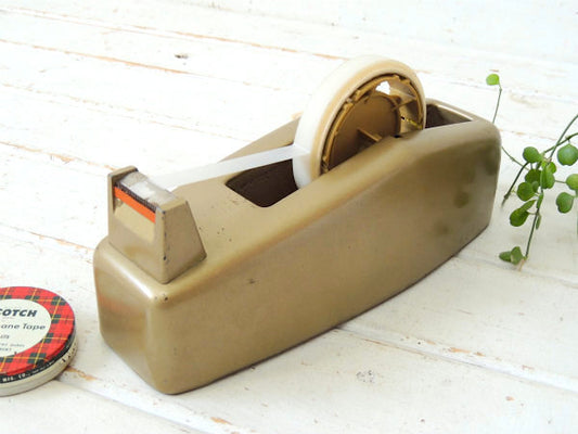 【Scotch】スコッチ・ゴールドトーン・ヴィンテージ・テープカッター・テープディスペンサー USA