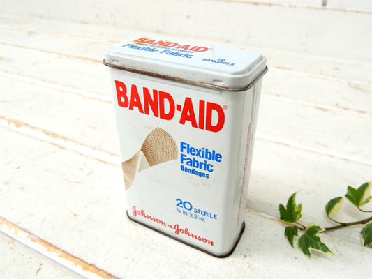 ジョンソン&ジョンソン BAND-AID バンドエイド・ヴィンテージ・ティン缶・ブリキ缶・USA