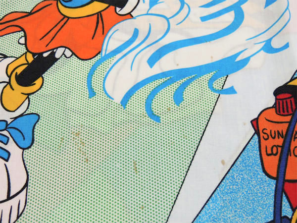 【ミニーマウス】USA!ディズニー・ヴィンテージ・ユーズドシーツ(フラットタイプ)