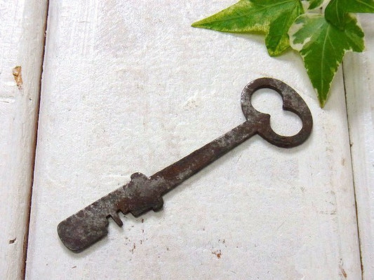 【お洒落なデザイン/OLD】アンティーク鍵・アメリカ・ビンテージ・キー・USA