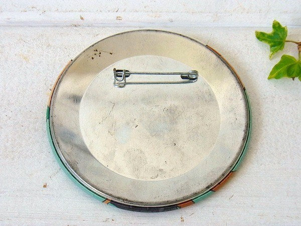 【スモーキーベア】ヴィンテージ・缶バッジ USA