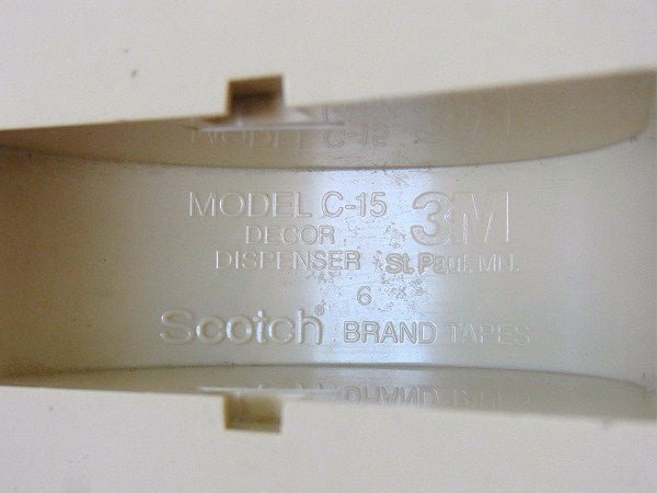 【Scotch】3M・スコッチ・ヴィンテージ・テープカッター/テープディスペンサー　USA