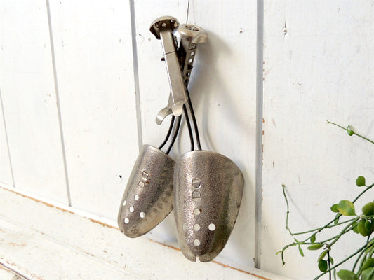 EKCO A&J・メタル製・ヴィンテージ・シューキーパー・シューズストレッチャー・シューツリー・ペア