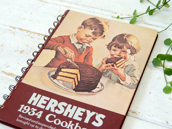 【HERSHEY'S】ハーシーチョコレート・80'sヴィンテージ・レシピブック・レシピ本・お菓子