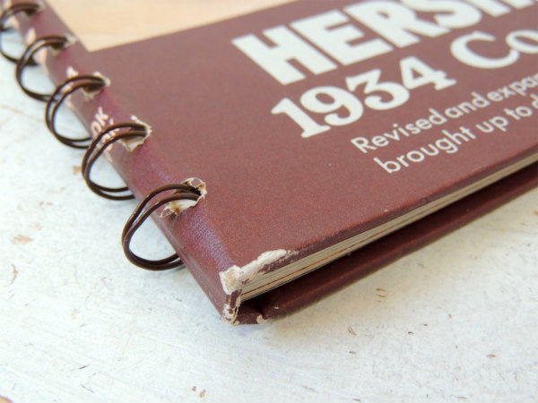 【HERSHEY'S】ハーシーチョコレート・80'sヴィンテージ・レシピブック・レシピ本・お菓子