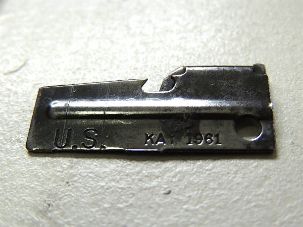 【U.S. KAY 1961】ヴィンテージ・缶切り・キーホルダー・ミリタリー