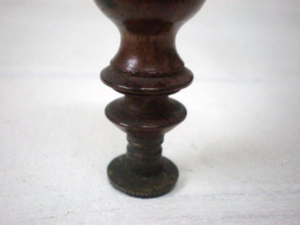 木製 ハンドル・アンティーク・シーリング スタンプ 封ろう