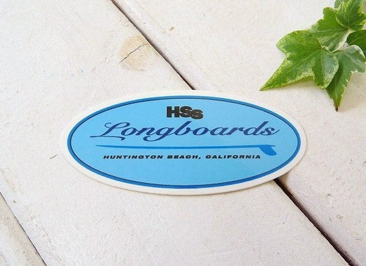 【ハンティントン/HSS/Longboards】サーフショップ ステッカー・カリフォルニア限定
