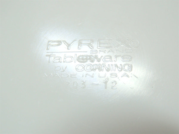【PYREX】オールド パイレックス・グリーンライン・ビンテージ・ディナープレート 皿 食器 USA
