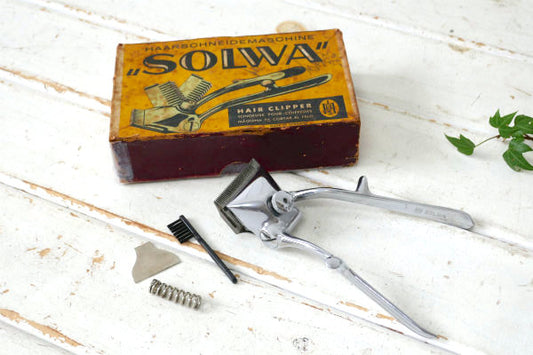 SOLWA・ドイツ製・E&F HORSTER・BARBER・ヴィンテージ・ヘアクリッパー・バリカン