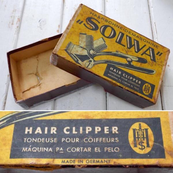 SOLWA・ドイツ製・E&F HORSTER・BARBER・ヴィンテージ・ヘアクリッパー・バリカン