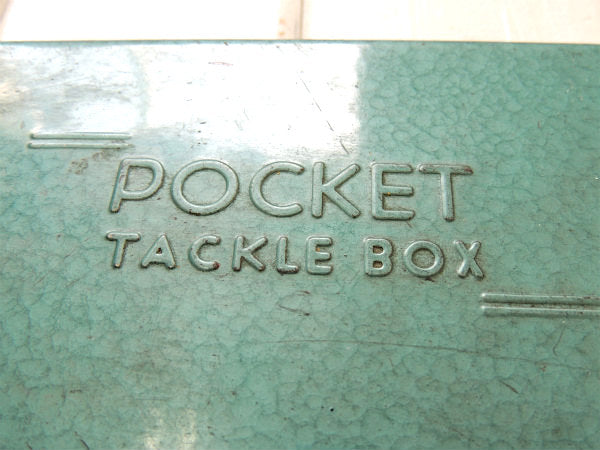 POKET TACKLE BOX タックルボックス・ヴィンテージ・オールド・ケース・USA