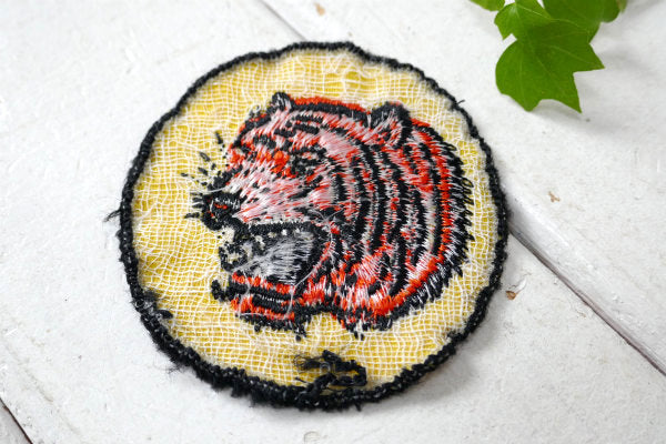 TIGER タイガー USA ヴィンテージ・刺繍 ワッペン アメリカンビンテージ アクセサリー