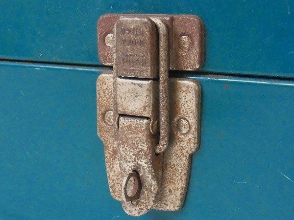 【UNION STEEL CHEST】ダークシアン色・2段式・ヴィンテージ・ツールボックス/工具箱