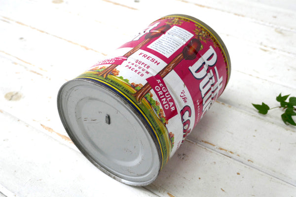 コーヒー缶 Butter-Nut Coffee・ネブラスカ ブリキ製・ヴィンテージ・ガーデニング