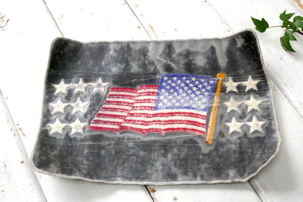 USA ビッグサイズ アメリカンフラッグ・13星・星条旗・ヴィンテージ・刺繍・ワッペン パッチ