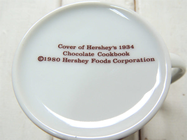 【HERSHEY'S】ハーシーチョコレート・80'sヴィンテージ・陶器製・マグカップ