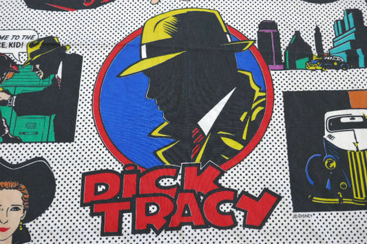 ディックトレイシー アメリカンコミック ヴィンテージ ユーズドシーツ フラットタイプ USA