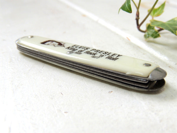 【1935-1977's】 エルビスプレスリー・ヴィンテージ・折り畳み式・ポケットナイフ・USA