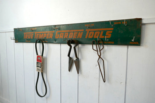 TRUE TEMPER ガーデンツール 50~60s ビンテージ ディスプレイラック フック USA