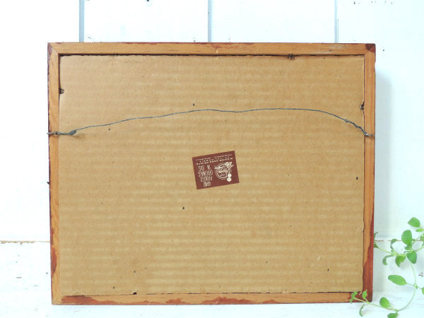 【1950~1960’s】カリフォルニア・サンタモニカ・ミッドセンチュリー・ヴィンテージ・壁掛け・額
