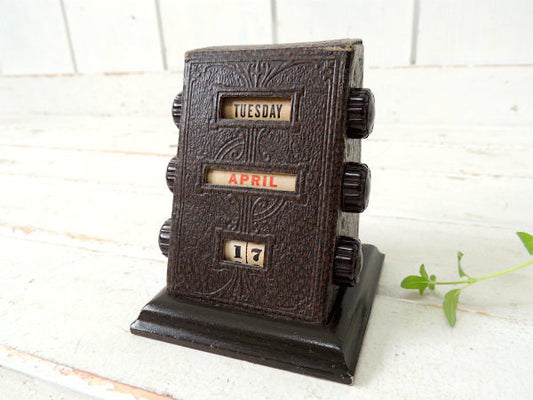 【ノスタルジック・30's】アンティーク・デスクカレンダー・卓上カレンダー・アールデコ USA