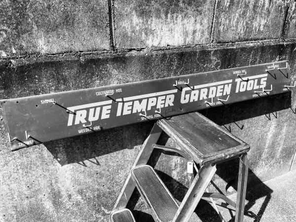 TRUE TEMPER ガーデンツール 50~60s ビンテージ ディスプレイラック フック USA