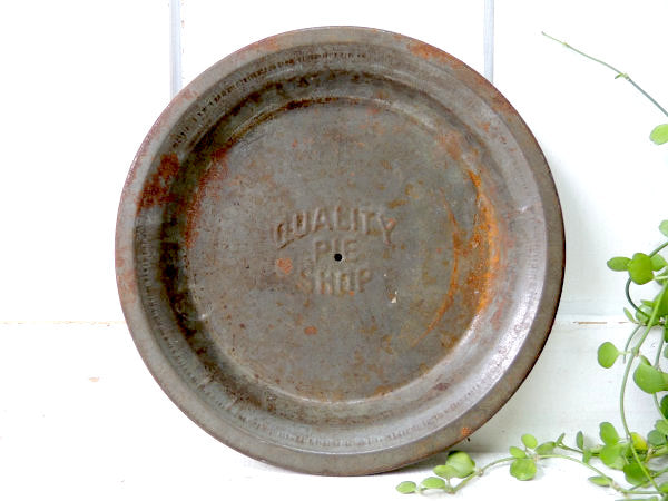 QUALITY PIE SHOP 1960s・USA・ビンテージ・パイ皿 パイプレート・調理器具
