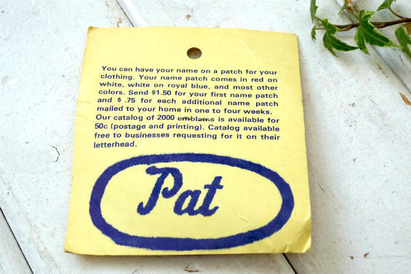 CAMPERS ARE BETTER LOVERS 1970's キャンプ テント デッドストック ヴィンテージ 刺繍 ワッペン パッチ USA