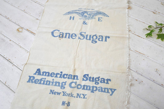 US ニューヨークH&E AMERICAN イーグル ヴィンテージ シュガーサック 生地 布
