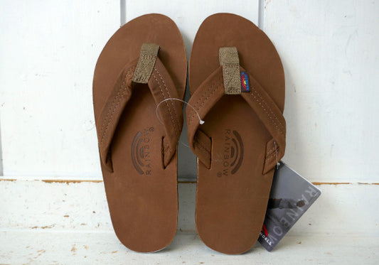 RAINBOW SANDALS レインボーサンダル レッドウッド シングルレイヤー メンズ M