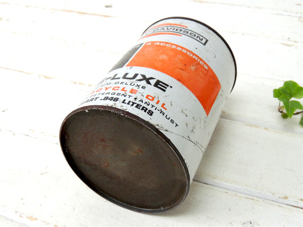 ハーレーダビッドソン 1960's~モーターサイクルオイル・ヴィンテージ・オイル缶 US
