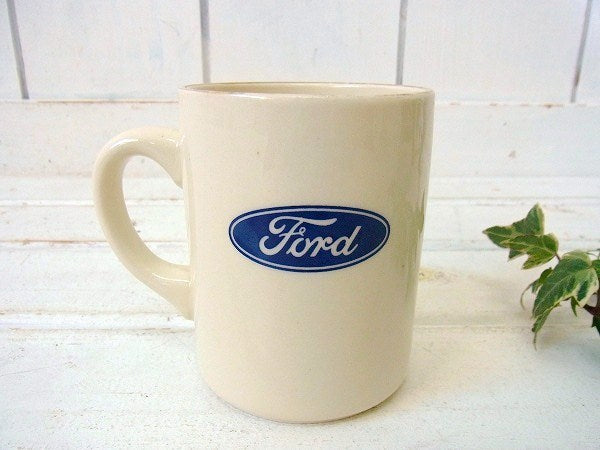 【FORD】フォードモーター・陶器製・ノベルティ・ヴィンテージ・マグカップ USA