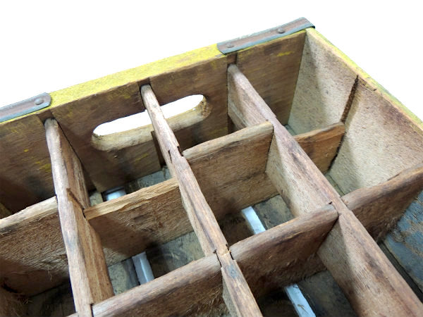 【Bireley's】バヤリース・ドリンク・アドバタイジング・ビンテージ・ウッドボックス・USA木箱