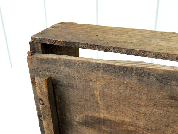 【VAN CAMP】食品のアドバタイジング・アンティーク・ウッドボックス/木箱/CALIF